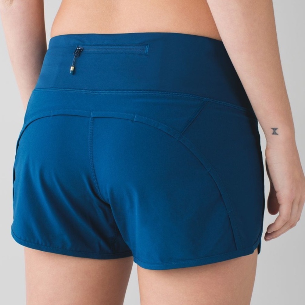 Lululemon Run Times Short *4-way Stretch- Poseidon